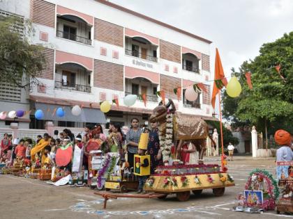 Tanha Pola become colourful with the enthusiasm of the children in Nagpur | नागपुरात चिमुकल्यांच्या उत्साहात रंगला तान्हा पोळा