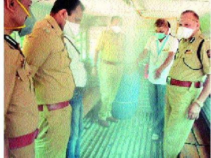 'Sanitization van' to save police from corona in Nagpur | Corona Virus in Nagpur; नागपुरातील पोलिसांना कोरोनापासून वाचविणार ‘सॅनिटायझेशन व्हॅन’