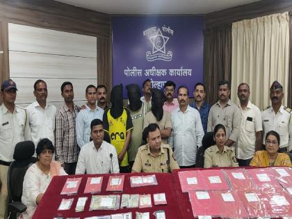 Looting by pretending to be police; Interstate gang arrested in Kolhapur | पोलिस असल्याची बतावणी करून लूटमार; आंतरराज्यीय टोळीस कोल्हापुरात अटक