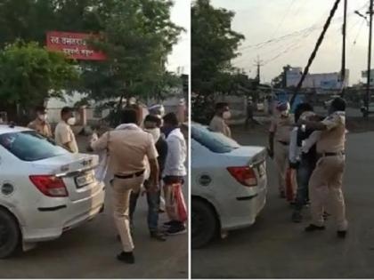 Viral video of police action; File a case against a two-wheeler driver for obstructing government work | पोलीस कारवाईचा व्हायरल व्हिडिओ; दुचाकी चालकाविरोधात सरकारी कामात अडथळा आणल्याचा गुन्हा दाखल Viral video of police action; File a case against a two-wheeler driver for obstructing government work | पोलीस कारवाईचा व्हायरल व्हिडिओ; दुचाकी चालकाविरोधात सरकारी कामात अडथळा आणल्याचा गुन्हा दाखल