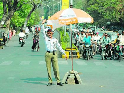 How many traffic police are deployed in a single square | एका चौकात किती वाहतूक पोलीस तैनात केले जातात