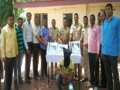 Capture 22 live cartridges with five pistols from the two sellers in Nashik | नाशिकमध्ये विक्री करणाऱ्या दोघांकडून पाच पिस्तुलांसह २२ जीवंत काडतूसे हस्तगत