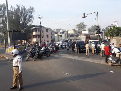  Helmet forced in the city today | नगरमध्ये आजपासून हेल्मेट सक्ती