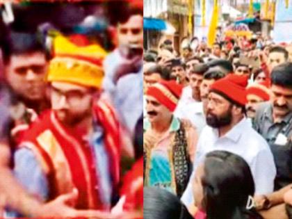 Worli Eknath Shinde Aditya Thackeray face to face; What exactly happened | वरळीत शिंदे - आदित्य ठाकरे आमने-सामने; नेमकं काय घडलं? Worli Eknath Shinde Aditya Thackeray face to face; What exactly happened | वरळीत शिंदे - आदित्य ठाकरे आमने-सामने; नेमकं काय घडलं?