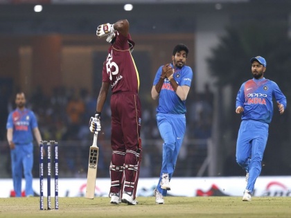 IND vs WI T20: Jasprit Bumrah disappointed with pollard | IND vs WI T20: पोलार्डचा रडीचा डाव, जस्प्रीत बुमरा नाराज
