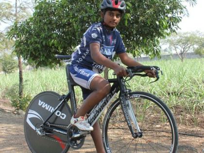 Two gold medals in cycling of Pooja Danole | पूजा दानोळेला सायकलिंगमध्ये दोन सुवर्णपदके