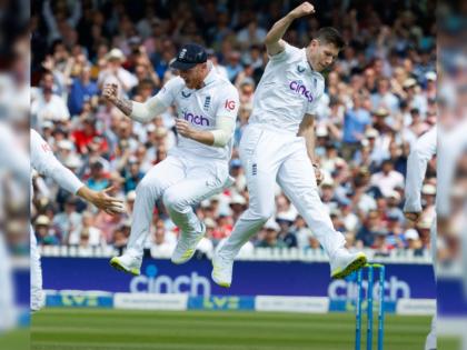 New Zealand in big trouble with 39/6 on Day 1 Lunch. Matthew Potts on debut picks 3/8, 2 for Anderson and 1 for Broad | ENG vs NZ Test : अरेरे काय झाले! न्यूझीलंडचे 6 फलंदाज 36 धावांवर तंबूत परतले