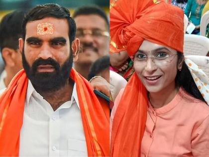 ...then responsible for her will be Santosh Bangar, Eknath Shinde; Serious allegations of Ayodhya Poul patil | ...तर त्याला जबाबदार संतोष बांगर, एकनाथ शिंदे असतील; अयोध्या पौळ यांचे गंभीर आरोप 