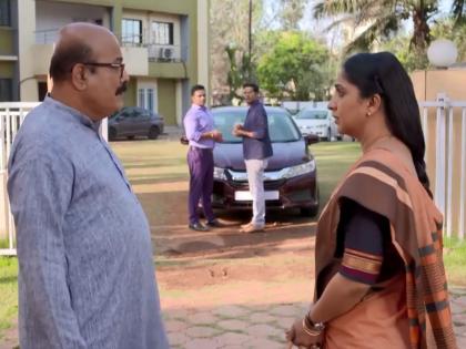 marathi tv serial aai kuthe kay karte appa will tell Arundhati to marry Ashutosh | 'आशुतोष तुझी वाट बघतोय'; लग्नासाठी आप्पा करणार अरुंधतीची मनधरणी