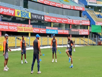 India vs West Indies: See the practice of the Indian team | India vs West Indies: भारतीय संघाच्या सरावाचा पाहा हा व्हिडीओ
