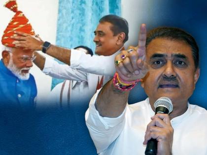 Controversy due to wearing a jiretop to pm narendra Modi Praful Patel clarification | मोदींना जिरेटोप घातल्याने वादंग; टीकेनंतर प्रफुल्ल पटेलांनी शिवप्रेमींना दिला 'हा' शब्द