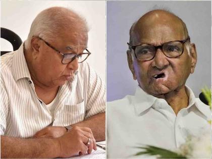 If Sharad Pawar had retired from politics, his house would not have broken - NCP MLA Prakash Solanke | मी थांबलो, तसं शरद पवार थांबले असते तर...; पुतण्याला वारसदार करणारे काका स्पष्टच बोलले