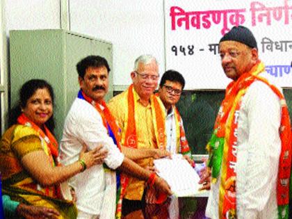 Vidhan sabha 2019: Darekar's unconditional support for Prakash Surve's candidacy? | Vidhan sabha 2019 : प्रकाश सुर्वे यांच्या उमेदवारीला दरेकरांचा बिनशर्त पाठिंबा?