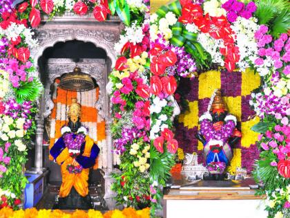 Start of routine worship by Lord Vitthal-Rukmini in Pandharpur | पंढरपूरातील विठ्ठल-रुक्मिणीच्या प्रक्षाळ पूजेने नित्योपचारास प्रारंभ