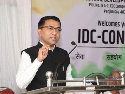 cm pramod sawant said idc connect boosts industrial development | ‘आयडीसी कनेक्ट’मधून औद्योगिक विकासाला बळ: मुख्यमंत्री प्रमोद सावंत 