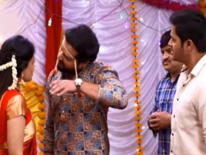 marathi tv serial majhi tujhi reshimgath neha break her wedding | Video: परांजपेंसोबतचं लग्न मोडून नेहा थाटणार यशसोबत संसार? मालिकेत येणार पुन्हा नवं वळण