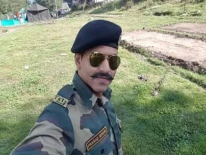 bsf jawan prasad bendre passes away | सीमा सुरक्षा दलाचे अधिकारी प्रसाद बेंद्रे यांच्यावर भावपूर्ण वातावरणात अंत्यसंस्कार