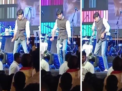 BJP MLA Prashant Bamb's dance performance video from worker meeting goes viral  | भाजपा आमदार प्रशांत बंब यांचा नृत्याविष्कार व्हायरल; कार्यकर्ता मेळाव्यात केला तूफान डान्स