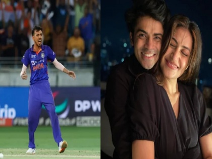 Funny memes are going viral on social media after a photo of Team India player Yuzvendra Chahal's wife Dhanashree Verma with Pratik Utekar went viral | चहलच्या पत्नीचा 'तो' फोटो व्हायरल; सोशल मीडियावर मीम्सचा पाऊस; चाहत्यांनी घेतली शाळा