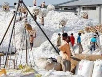 Marketing cotton purchasing center closed due to rains! | पावसामुळे पणनचे कापूस खरेदी केंद्र बंद!