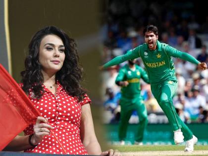 Bollywwod Actress Preity Zinta selfie with Pakistan Cricketer Mohammad Amir photo goes viral read more | Preity Zinta Mohammad Amir: पाकिस्तानच्या मोहम्मद आमिरचा प्रिती झिंटासोबतचा फोटो व्हायरल