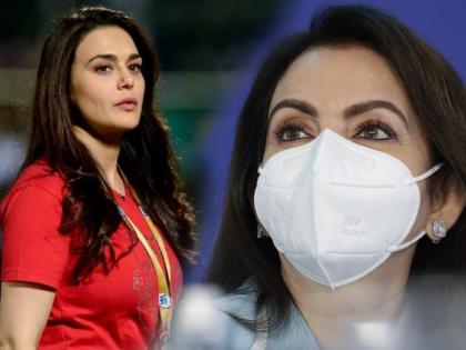 IPL 2022 Mega Auction Hot Bollywood Actress Punjab team owner Preity Zinta fall in love with Mumbai Indians owner Neeta Ambani pretty eyes see tweet | Mumbai Indians, IPL 2022 Mega Auction: Neeta Ambaniच्या नयनांवर जडली 'प्रिती'; पंजाबच्या मालकीणबाई Preity Zintaचं ट्वीट चर्चेत