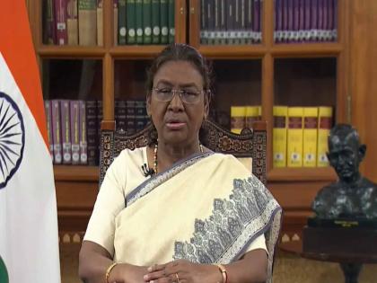 President Draupadi Murmu addressed the nation on the eve of Independence Day paid tribute to the freedom fighters | "सामाजिक न्याय ही मोदी सरकारची सर्वोच्च प्राथमिकता"; स्वातंत्र्यदिनाच्या पूर्वसंध्येला राष्ट्रपतींचे भाषण