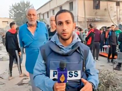200 journalists killed in war-torn Gaza! | युद्धग्रस्त गाझात २०० पत्रकारांचा मृत्यू! 200 journalists killed in war-torn Gaza! | युद्धग्रस्त गाझात २०० पत्रकारांचा मृत्यू!