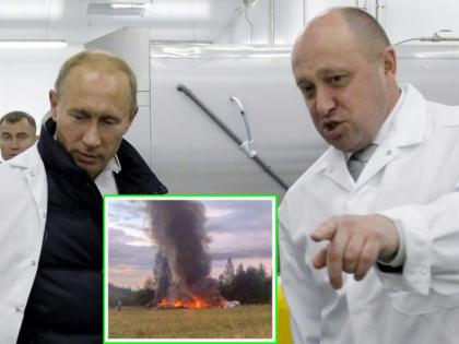 Wagner chief Yevgeny Prigozhin's plane crashes, Russians are surprised, how it happened so late...; because he rebelled against Putin | प्रिगोझिनच्या विमानाला अपघात, रशियनांना धक्का नाही आश्चर्य वाटले, एवढे उशिरा कसे झाले याचे...