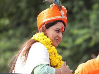 Now the struggle is over, Bhagwan Baba will make the next path sure and smooth: Pritam Munde | आता संघर्ष बस्स झाला, भगवान बाबा पुढचा मार्ग निश्चित सुखकर करतील: प्रीतम मुंडे