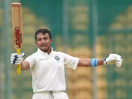 Ind Vs WI: Prithvi Shaw is the second youngest for India and 7th youngest in the world to score a test Century | IND VS WI: पृथ्वी शॉ सातवा युवा कसोटी शतकवीर, हे आहेत टॉप टेनमधले शिलेदार..