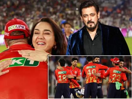 After Punjab Kings defeated Mumbai actor Salman Khan has answered a question from 11 years ago | प्रीती झिंटाची टीम जिंकली का? मुंबईला पराभूत केल्यानतंर पंजाब किंग्जने सलमान खानला दिलं प्रत्युत्तर