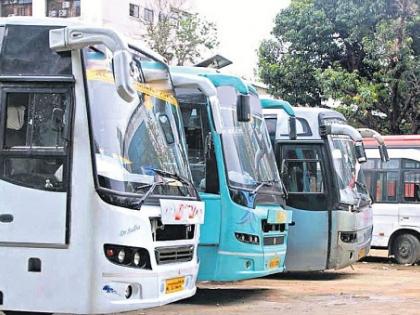 Private buses will now run at full capacity, guidelines issued by the Home Department | खासगी बसेस आता पूर्ण क्षमतेने धावणार, गृहविभागाकडून मार्गदर्शक सूचना जारी