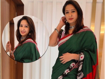 Actress Priya Marathe looks staying in green colour traditional saree | Priya Marathe: हिरव्या रंगाच्या खाणाच्या साडीत खुललं प्रियाचं सौंदर्य, चाहते म्हणाले....