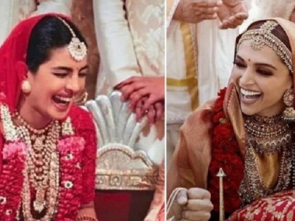 Most Googled Weddings 2018: deepika and priyanka marriage in top-5 list Of most googled weddings 2018 | Most Googled Weddings 2018 : गुगलच्या टॉप-5 लिस्टमध्ये प्रियांका व दीपिकाचेही लग्न!!