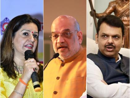 thackeray group mp priyanka chaturvedi meets union home minister amit shah | Maharashtra Politics: “फडणवीसांना पदावरुन हटवा किंवा राजीनामा घ्या”; प्रियंका चतुर्वेदींनी घेतली अमित शाहांची भेट