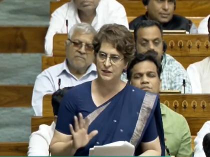 राजकीय फायद्यासाठी महिला आरक्षण विधेयक आणले; प्रियांका गांधींची केंद्र सरकारवर टीका - Marathi News | Priyanka Gandhi criticizes central government for bringing women's reservation bill for political gain | Latest national News at Lokmat.com