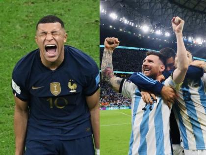 FIFA World Cup Final: The 2022 FIFA World Cup was won by Argentina and they were awarded the trophy and Rs 347 crore as prize money. | FIFA World Cup Final 2022: पराभूत फ्रान्सचे जिंकले २४८ कोटी रुपये, जग्गजेत्या अर्जेंटिनाचा थक्क करणारा आकडा...!