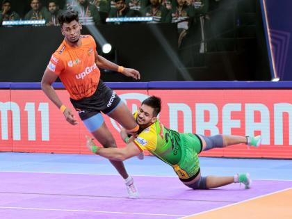 U Mumba suffers shock defeat to Patna Pirates in Pro Kabaddi League | Pro Kabaddi League 2024: यु मुम्बा संघाचा पाटणा पायरेट्सला पराभवाचा धक्का U Mumba suffers shock defeat to Patna Pirates in Pro Kabaddi League | Pro Kabaddi League 2024: यु मुम्बा संघाचा पाटणा पायरेट्सला पराभवाचा धक्का