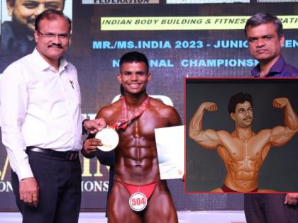 After the father the son also carved the name on Bharat Shri; Sangli Prathamesh Aarte won bronze in Mr. Universe, gold in Mr. India | वडिलांनंतर मुलानेही कोरले ‘भारत श्री’वर नाव; सांगलीच्या प्रथमेशला मिस्टर युनिव्हर्समध्ये कास्य, भारत श्री'मध्ये सुवर्ण