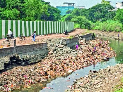 The danger of flood again, are occurring after the mud canal split | पुन्हा एकदा पुराचा धोका, मुठा कालवा फुटीनंतर उद्भवत आहेत प्रश्न