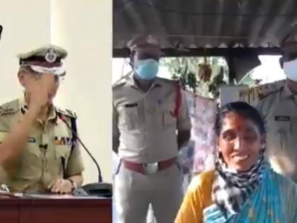 Video: Strict salute of the state police director general for 'that' poor woman of andhra pradesh who serv coldrinks to policeman | Video : 'त्या' गरीब महिलेला चक्क राज्याच्या पोलिस महासंचालकांचा 'कडक सॅल्यूट'