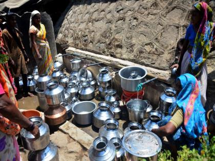 Water shortage to the villages of Baglan's western belt | बागलाणच्या पश्चिम पट्टयातील गावांना पाणीटंचाई