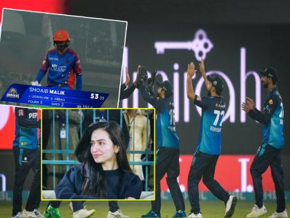 PSL 2024 Live Streaming Problem Live streaming stopped during the match between Multan Sultans and Karachi Kings, Shoaib Malik scored his fifty while his wife Sana Javed was also present | PSL 2024 चा थरार अन् 'अंधार'! IPL शी तुलना करणाऱ्या पाकिस्तानची झाली फजिती