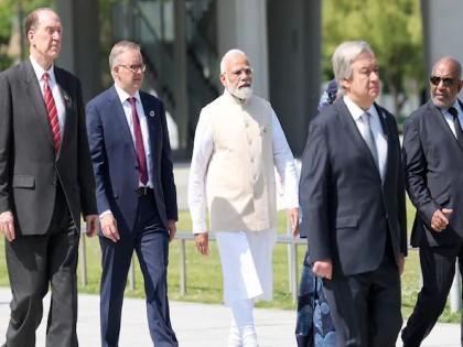 PM Modi Attire In G7 Summit: PM Modi Jacket: Discussion of PM Narendra Modi's jacket at G-7 Summit | PM Modi Jacket: G-7 समिटमध्ये पीएम नरेंद्र मोदींच्या जॅकेटची चर्चा; जगाला दिला महत्वाचा संदेश...