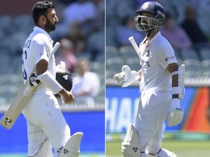 India vs Australia : Ajinkya Rahane, Cheteshwar Pujara given strong message by management post Adelaide humiliation: Report | India vs Australia : मानहानिकारक पराभवानंतर संघ व्यवस्थापनानं अजिंक्य रहाणे व चेतेश्वर पुजारा यांना खडसावलं