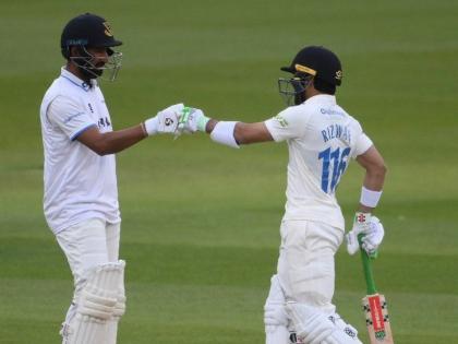 County Championship Division Two: 203 for Cheteshwar Pujara and 79 for Mohammad Rizwan - India and Pakistan 154 runs partnership leading the charge for Sussex | Cheteshwar Pujara, Mohammad Rizwan : चेतेश्वर पुजाराने दुसरे द्विशतक झळकावले, India-Pakistan चे फलंदाज एकत्र येऊन इंग्रजांना पुरून उरले! 