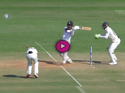 IND vs ENG, 1st Test : Strange dismissal for Cheteshwar Pujara, lucky for Dominic Bess to register his 3rd wicket, Video | India vs England, 1st Test : चेतेश्वर पुजारा विचित्र पद्धतीनं झाला बाद; इंग्लंडच्या खेळाडूंनाही बसेना विश्वास, Video 