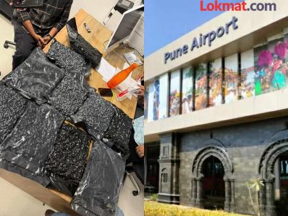 pune news Hydroponic weed worth Rs 10.5 crore seized at Pune airport; one arrested | पुणे विमानतळावर 10.5 कोटींचा हायड्रोपोनिक वीड जप्त; एकाला अटक