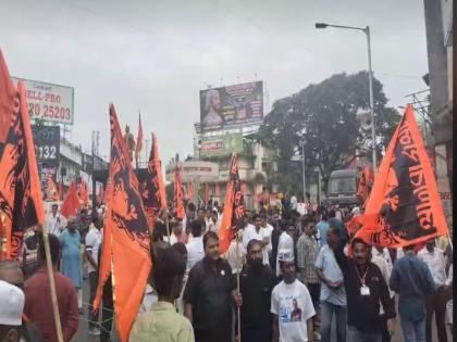 "We have to take to the streets against the government." Thousands of Shiva lovers participated in the silent march in Pune | Video: "सरकारविरोधात आम्हाला रस्त्यावर उतरावं लागतंय.." पुण्यात मूक मोर्चाला हजारो शिवप्रेमी सहभागी